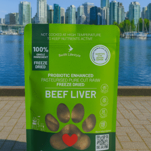 Premium Probiotic Enhanced Freeze Dry Beef Liver Treats