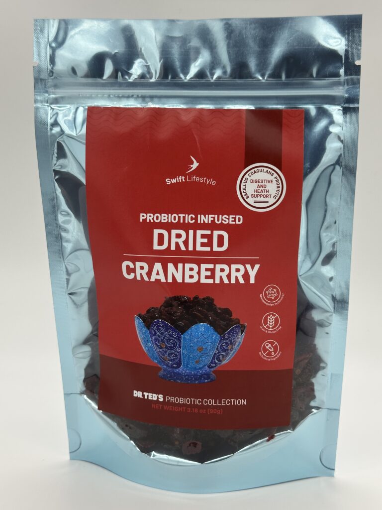 Dr. Ted's Probiotic Collection- Dried Cranberry with Probiotic